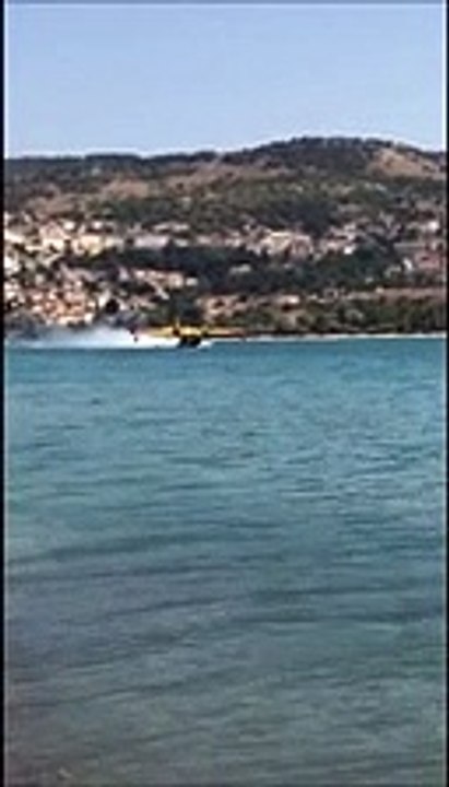 Gran Sasso in fiamme, il pedal? d? la precedenza al Canadair