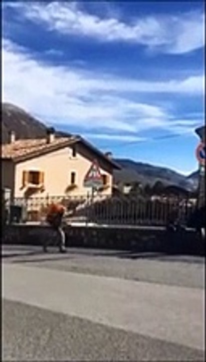 Civitella Alfedena, l'arrivo di Vienna Cammarota, la guida alla ricerca di Goethe