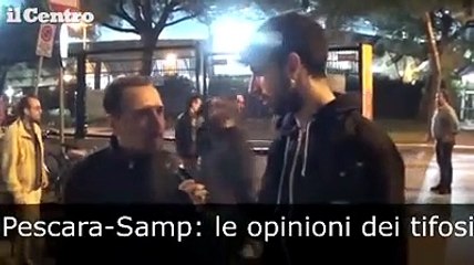 I tifosi promuovono il Pescara: "Peccato per il rigore parato"