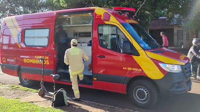 Queda de patinete mobiliza Corpo de Bombeiros ao Jardim Clarito