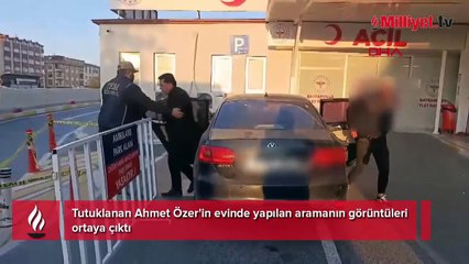 Para trafiği dikkat çekti! Ahmet Özer'in gözaltına alınma anı ortaya çıktı