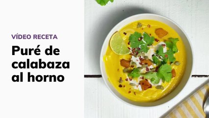Crema de calabaza al horno