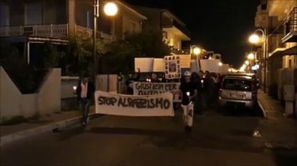 Omicidio di Montesilvano, in 200 in corteo: "Giustizia per Antonio"