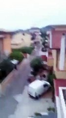 Montesilvano, brucia il Colle della Giovane