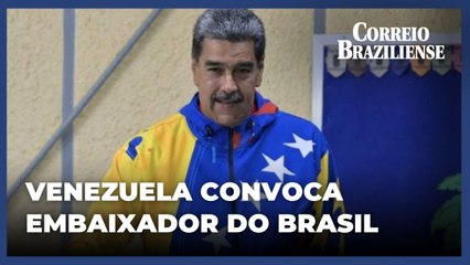Venezuela convoca embaixador no Brasil: entenda escalada da crise