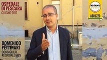 Pescara, la denuncia del M5S: vecchio ospedale nel degrado