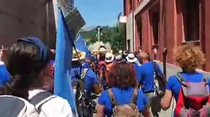 Fabriano-L'Aquila, 198 chilometri a piedi tra le terre del sisma