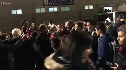 Zeman tra foto e selfie a Ortona