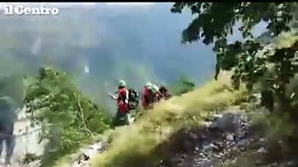 L'elisoccorso salva l'escursionista ferita