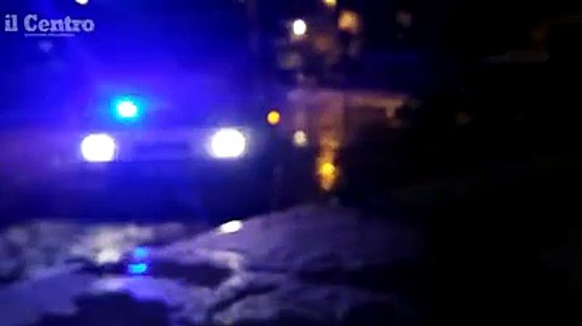 Maltempo, la notte di allagamenti nel Teramano