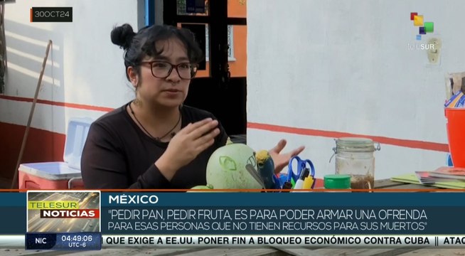En México enseñan a niños el valor de las tradiciones del Día de Muertos