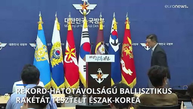 Eddigi legnagyobb hatótávolságú interkontinentális ballisztikus rakétáját tesztelte Észak-Korea