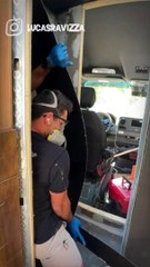 create a corner shower in a van, tutorial