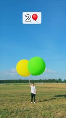 How Many Balloons Does It Take To Fly_MrBeast