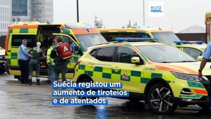 Primeiros-ministros sueco e dinamarquês discutem formas de combater aumento da criminalidade