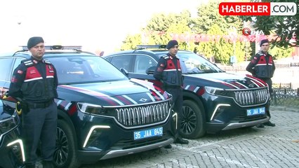 İzmir'de emniyet ve jandarmaya 688 yeni araç