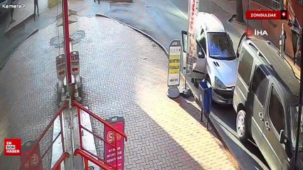 Zonguldak'ta sürücü direksiyonda epilepsi nöbeti geçirdi