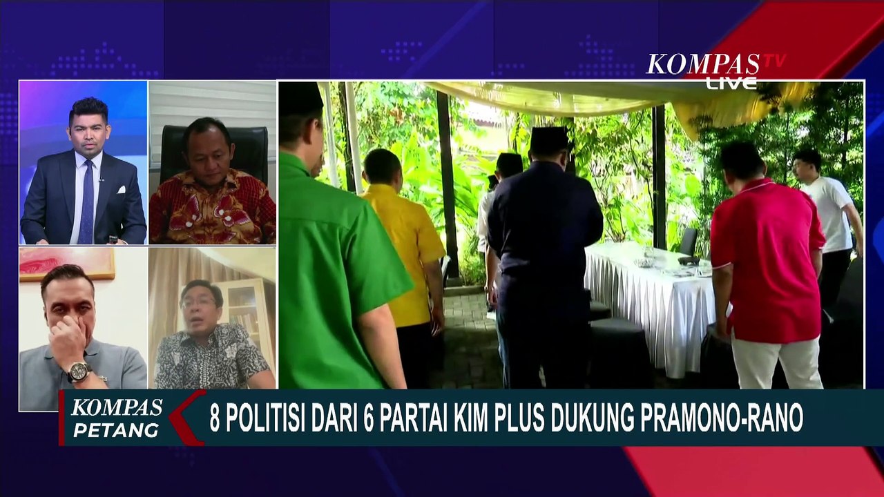 [FULL] Blak-Blakan! PDIP, Golkar & Pengamat soal 8 Politisi 6 Parpol KIM Plus Dukung Pramono-Rano