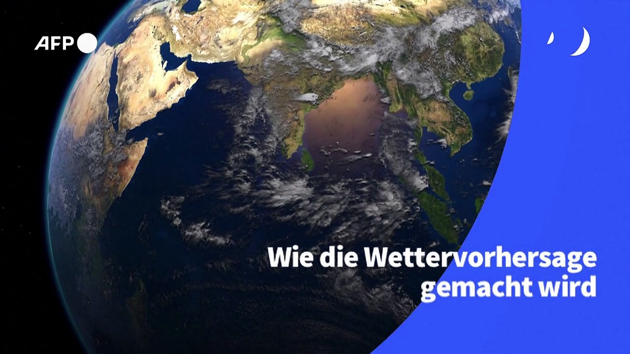 Videografik: Wettervorhersagen – so werden sie erstellt