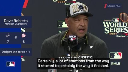 Los Angeles Dodgers celebrate winning 2024 World Series