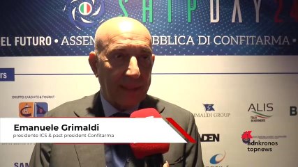 Confitarma, Grimaldi (presidente ICS & past president Confitarma) : “Il 90% delle merci viaggia via mare, settore strategico”