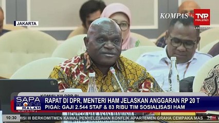 Alasan Kementerian HAM Butuh Anggaran Rp 20 T: Gaji 2.544 Staf dan 83 Ribu Tim Sosialisasi