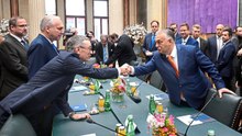 Ungarns Premier Orbán traf Kickl und Rosenkranz in Wien