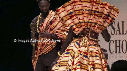 Salon du Chocolat et de la Pâtisserie. Défilé de robes en chocolat. Paris/France - 30 Octobre 2024