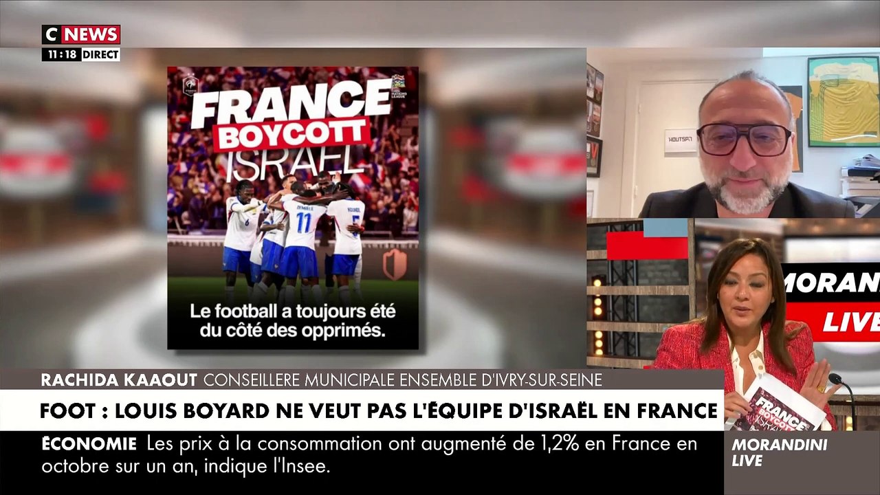 Le député insoumis Louis Boyard lance une campagne de boycott contre le match France/Israël prévu le 14 novembre au Stade de France "face au génocide à Gaza" - VIDEO