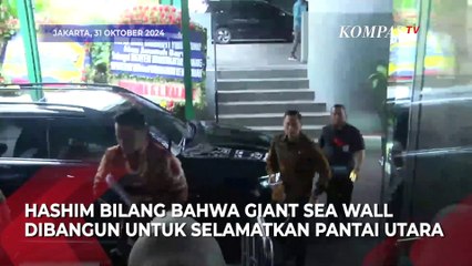 Bertemu AHY, Hashim Bicara soal Bangun Giant Sea Wall: Untuk Selamatkan Pantura
