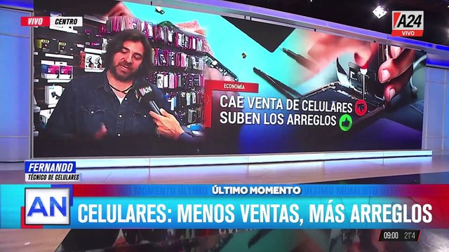 Cambio en las tendencias de consumo: menos compras de celulares, más reparaciones