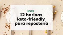 12 harinas keto-friendly para repostería