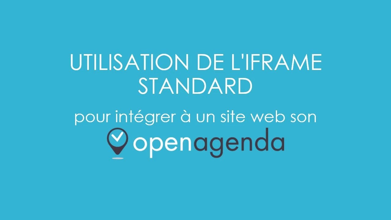 Tutoriel - Utilisez notre iframe publique
