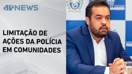 Cláudio Castro pede fim das regras que limitam operações policiais nas favelas