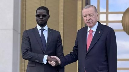 Cumhurbaşkanı Erdoğan, Senegal Cumhurbaşkanı Bassirou Diomaye Diakhar Faye’yi resmi törenle karşıladı