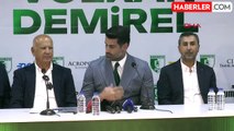 Volkan Demirel'in imza törenine damga vuran an