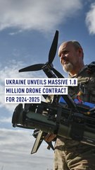 Ukraine Secures $1.8 Billion Drone Contract for 2024-2025 🚁