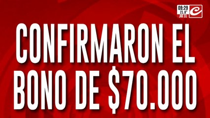 Una buena para los jubilados: confirmaron el bono de 70 mil pesos