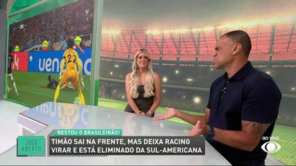 Denílson: 'O Racing estava com um volume a mais de entrega e vontade do que o Corinthians'