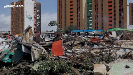 Opération de démolition dans la commune d’Adjamé “ Liberté ”