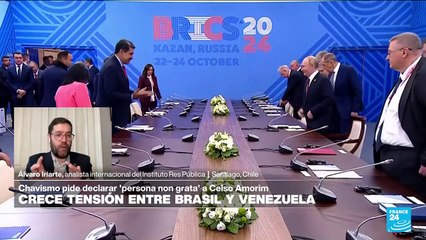 Álvaro Iriarte: 'Celso Amorim es el chivo expiatorio de la tensión entre Lula da Silva y Maduro'