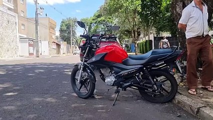 Motociclista fica ferida ao se envolver em acidente de trânsito no Centro