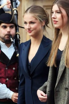 Style and substance. Princess Leonor and Infanta Sofia, a testament to timeless beauty and grace. .