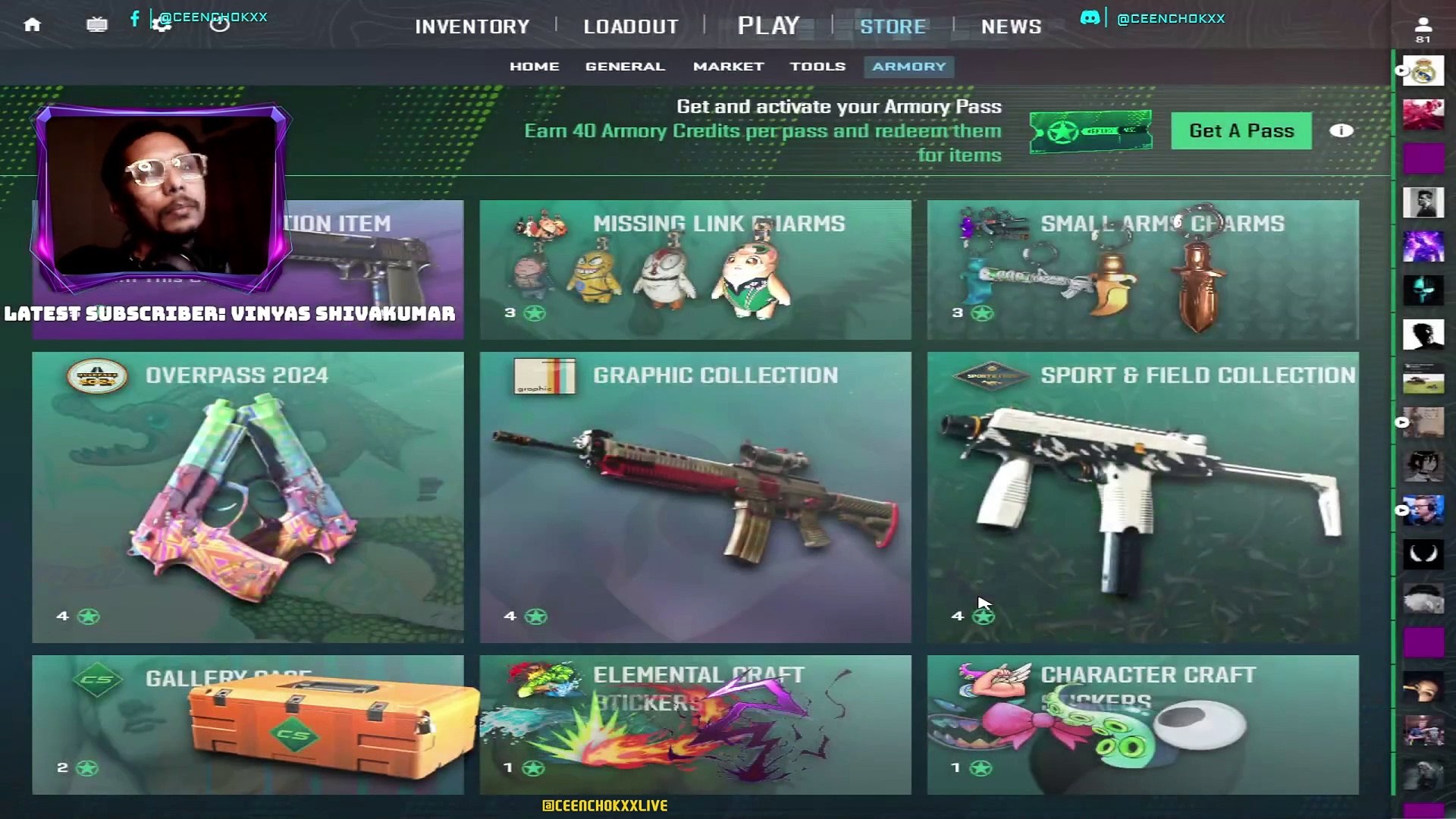 CS2 Armory Pass Buying Video Clip