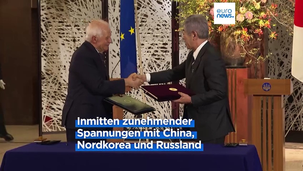 EU und Japan unterzeichnen historischen Sicherheitspakt