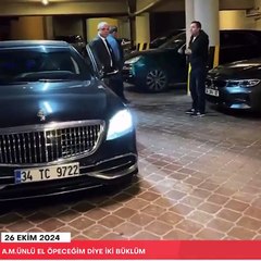 Cübbeli Ahmet, Alaattin Çakıcı'nın Elini Öpmeye Çalıştı