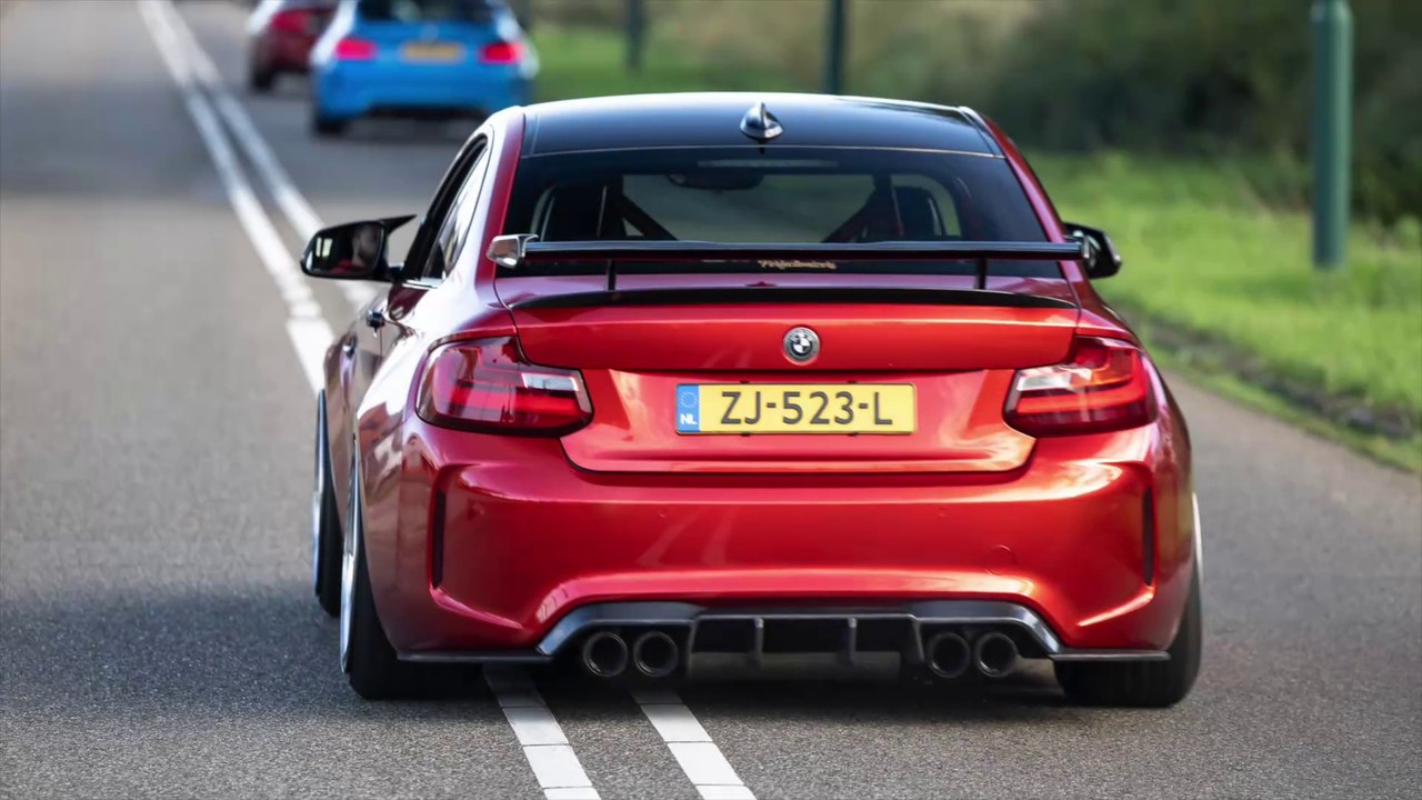 Sportscars Accelerating - CRAZY Turbo E30, M3 F80, M8 Competition, M5 F10, Equal Length M4