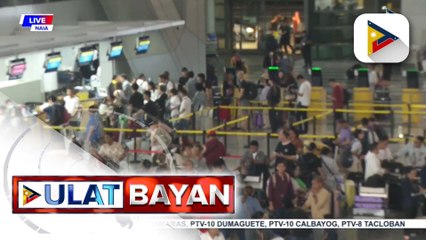 Ilang pasahero sa NAIA, humabol makauwi sa kanilang probinsya ngayong bisperas ng #Undas2024