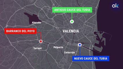 Así fue como el nuevo cauce del Turia construido por Franco evitó una tragedia aún mayor en Valencia