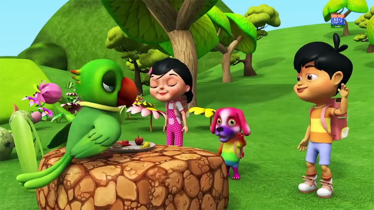 Kalu Madari Aaya  _ Hindi Rhymes And Baby Songs _ Hindi Balgeet _ Kids Channel India